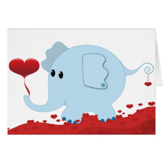 Éléphant avec hearts-01