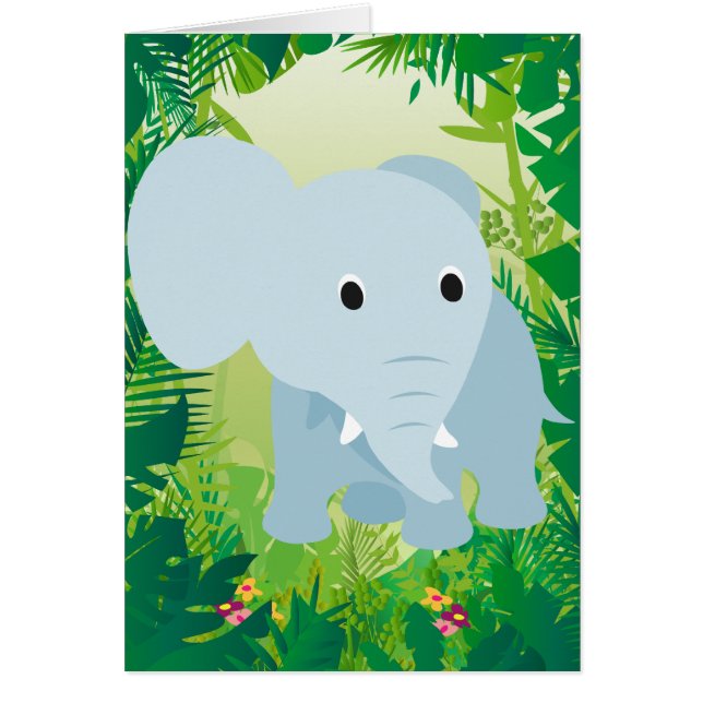 Eléphant Bébé mignon (Devant)