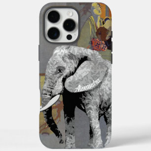 Eléphant Damask iPhone 7 coque personnalisé