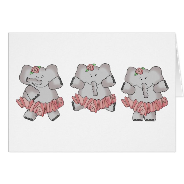 Éléphant de ballet (Devant horizontal)