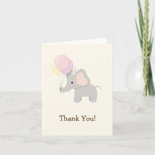 Eléphant de bébé; Merci animal de la jungle violet