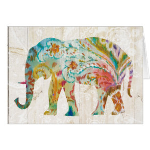 Éléphant de Boho Paisley II