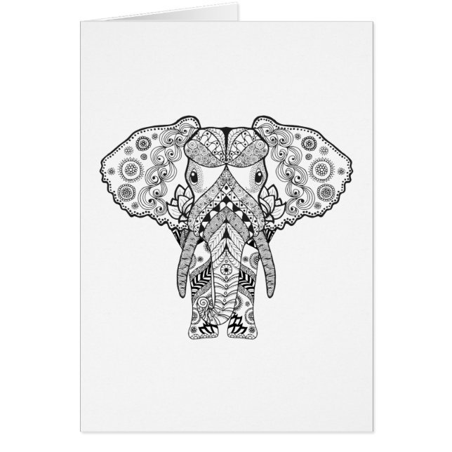 Éléphant de style (Devant)