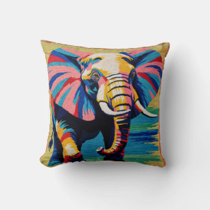 Elephant Dreams Kilim Coussin : Un Oriental Vintag