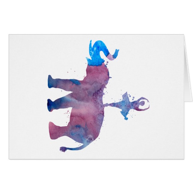 Éléphant et ballerine (Devant horizontal)