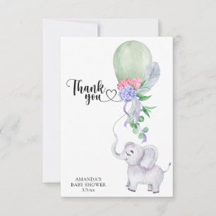 Eléphant et Merci de ballon