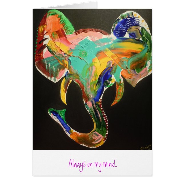 Éléphant ethnique (Devant)