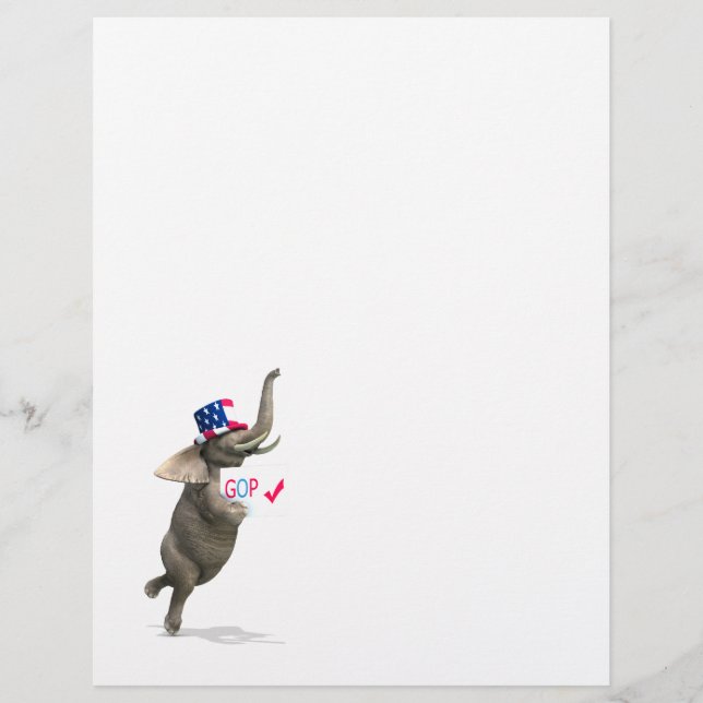 Eléphant GOP (Devant)