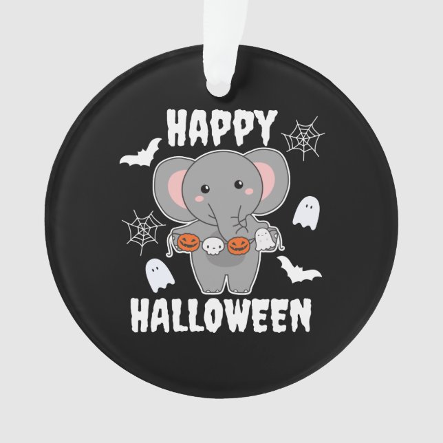 Elephant Happy Halloween (devant)