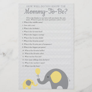 Eléphant Jaune Comme Tu Connais Maman Pour Être