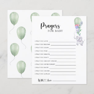 Éléphant - Jeu de fête prières pour bébé