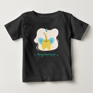 Éléphant Mignon Avec Texte Toujours Vers le Haut