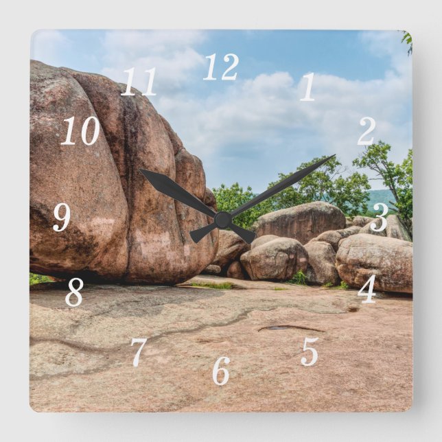Elephant Rocks State Park Horloge murale (Recto)