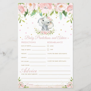 Elephant rose Floral Baby