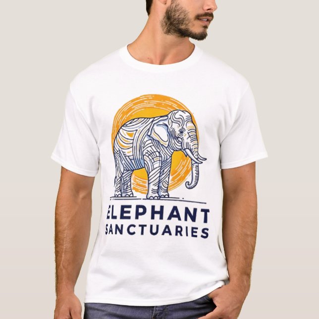 Elephant Sanctuaries T-Shirt (Devant)