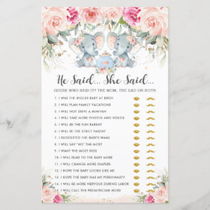 Elephant Twins Tea Party Il A Dit Qu'Elle A Dit Ga