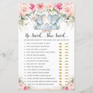 Elephant Twins Tea Party Il A Dit Qu'Elle A Dit Ga