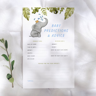 Elephant & verdure Baby Predictions & Conseils Jeu