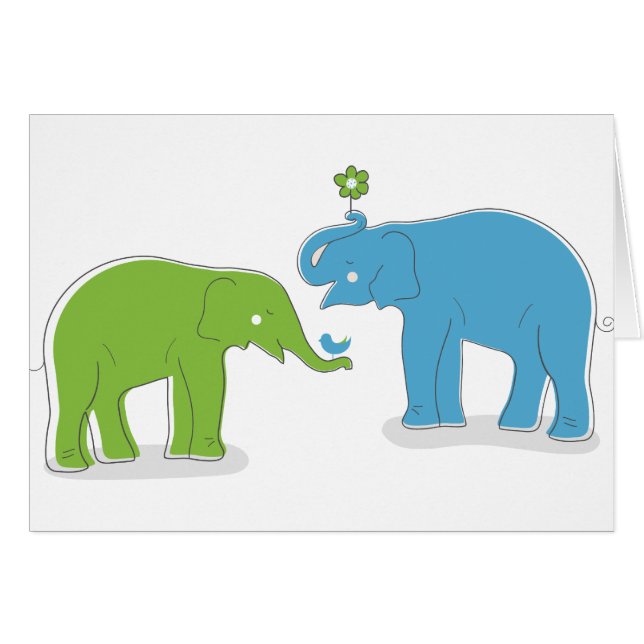 Éléphants (Devant horizontal)