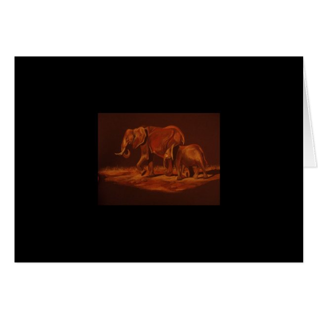 Éléphants (Devant Horizontal)