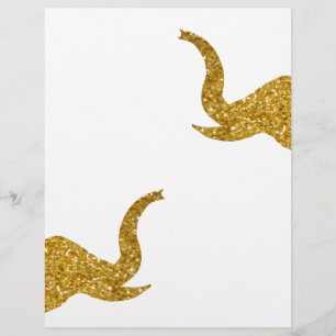 Eléphants de trompette d'or