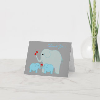 Eléphants en Merci des Jumeaux Bleus