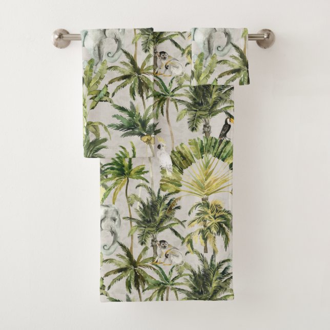 Elephants et amis Palm Jungle (En situation)