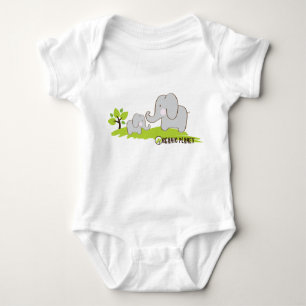 Elephants Planète Organique Enfants T-shirts