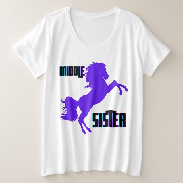 Élevage de pony pourpre de soeur moyenne (Design devant)
