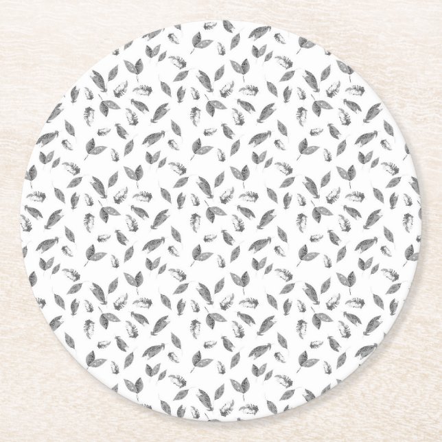 Élevez Votre Marque avec un Sous-Verre en Papier d (Devant)
