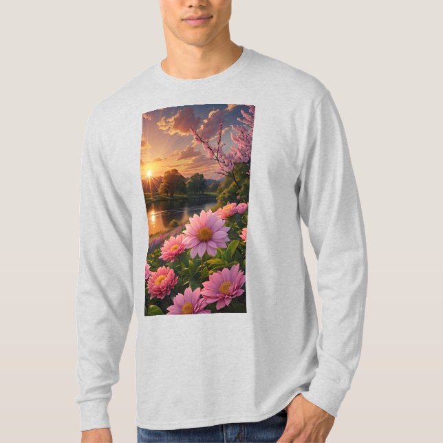 Élevez votre style avec le T-shirt homme tendance (Devant)