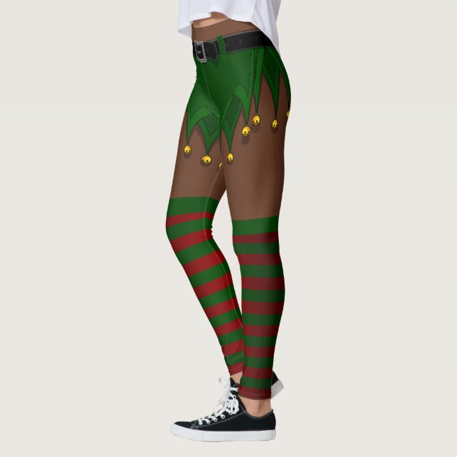 Elf Costume Leggings Afrique Noël Elf Pants (Gauche)