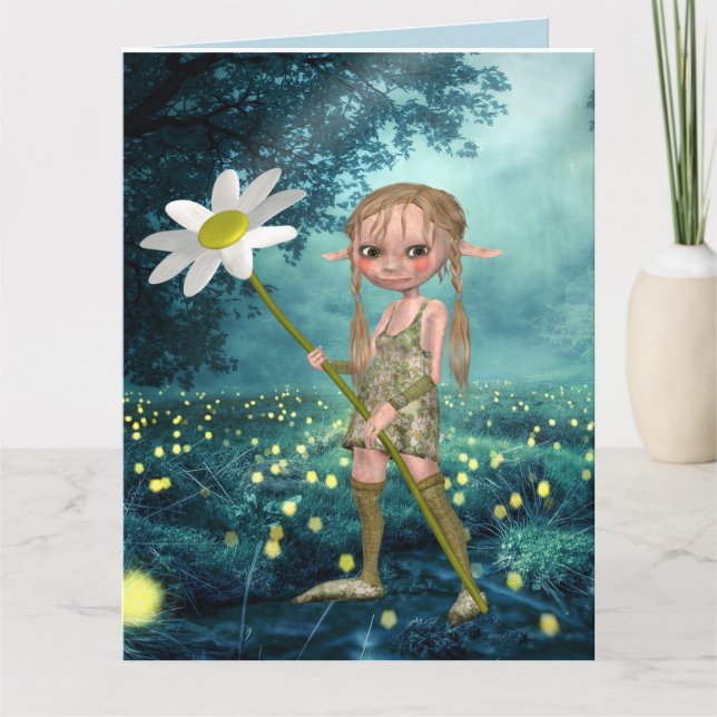 ELF FIREFLIES FOREST FIREFLIES Carte de voeux ANNI (Devant)