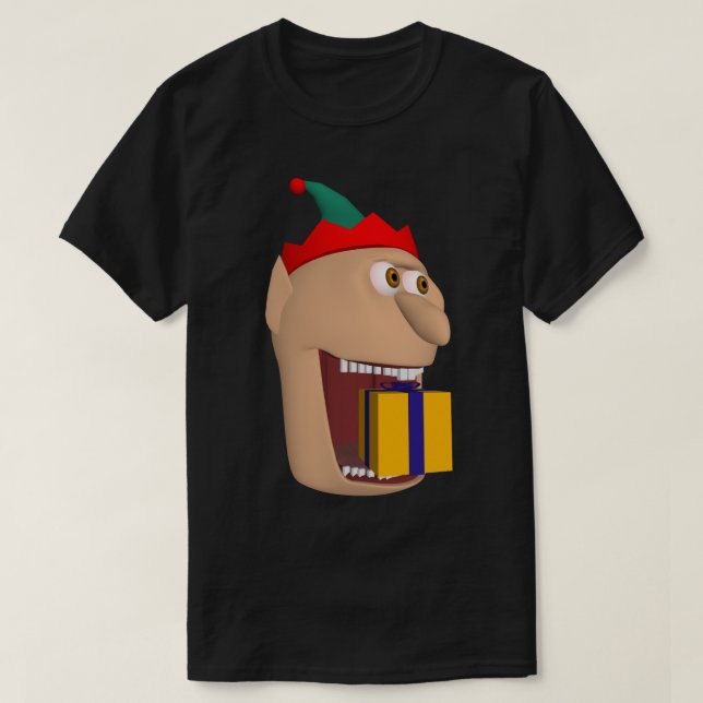 Elf Johnny Head T-shirt (Design devant)