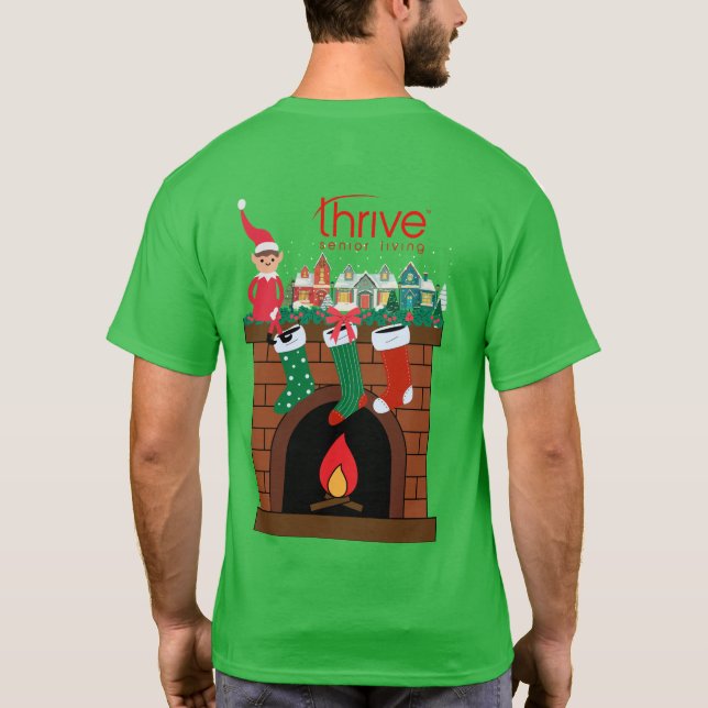 Elf on the Mantel Thrive TShirt (Dos)