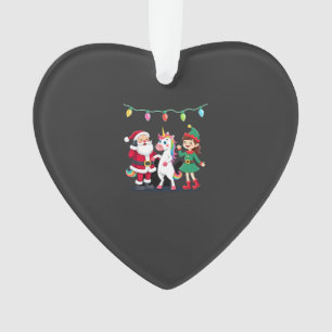 Elfe de Noël Dabbing Licorne Enfants Garçons Homme