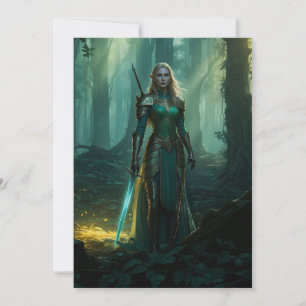 Elfe Gardien de la carte royale enchantée