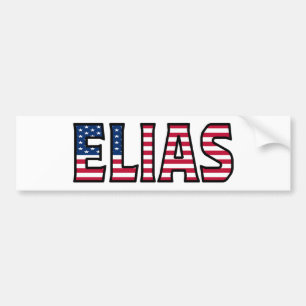 Elias Prénom USA Autocollants