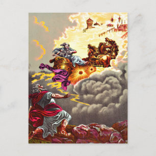Elijah Ascend au paradis carte postale