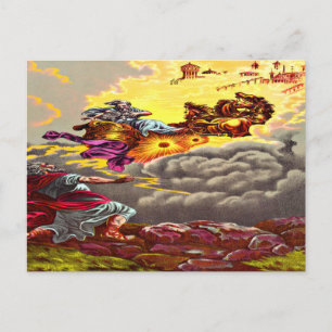 Elijah Ascend au paradis carte postale