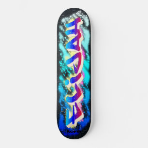 ELIJAH Customisé Graffiti Skateboard