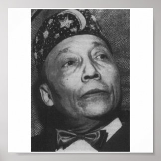 Elijah Muhammad Poster encadré