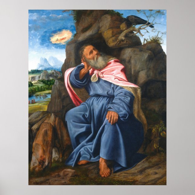 Elijah & Raven - Poster d'art raffiné Giovanni Sav (Devant)