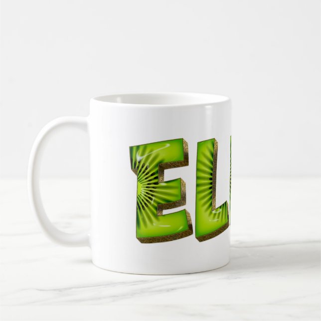 Elina Nom Kiwi Style Tasse Teetasse Café (Gauche)