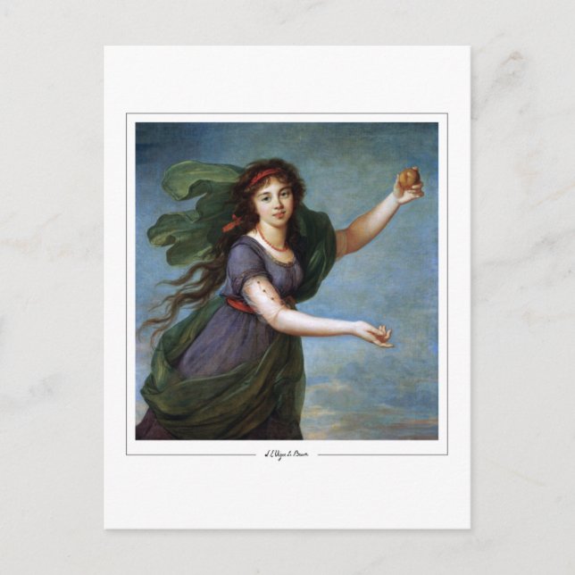 Élisabeth Vigée Le Brun #101 - Carte postale d'art (Devant)