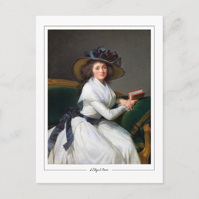 Élisabeth Vigée Le Brun #105 - Carte postale d'art (Devant)