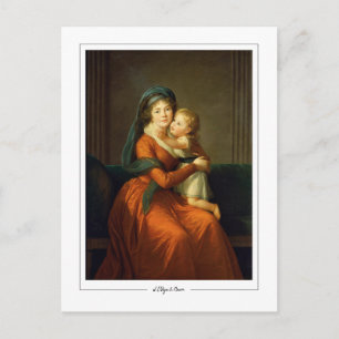 Élisabeth Vigée Le Brun #10 - Carte postale d'art