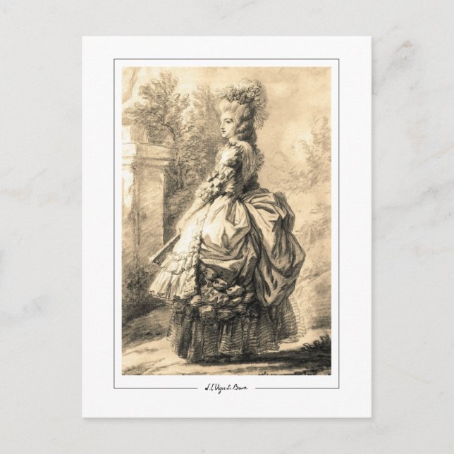 Élisabeth Vigée Le Brun #148 - Carte postale d'art (Devant)
