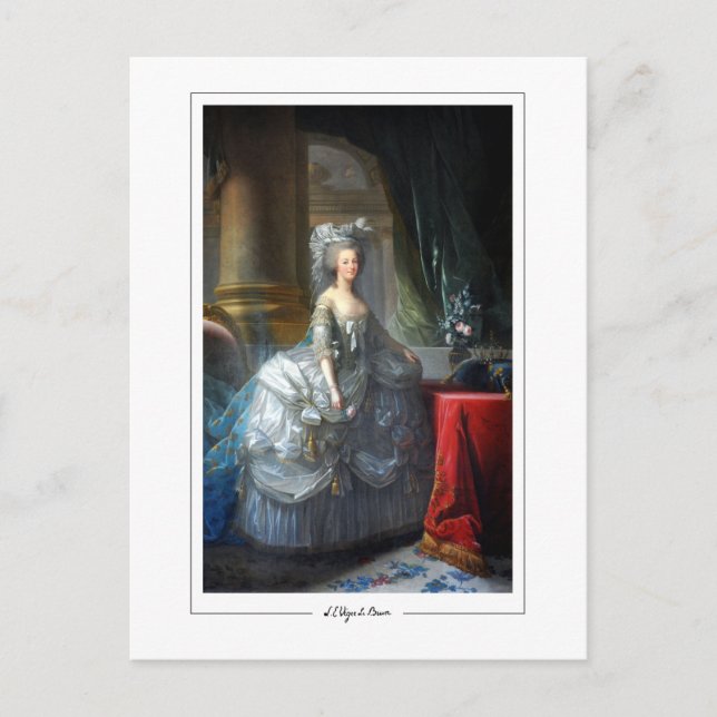 Élisabeth Vigée Le Brun #21 - Carte postale d'art (Devant)