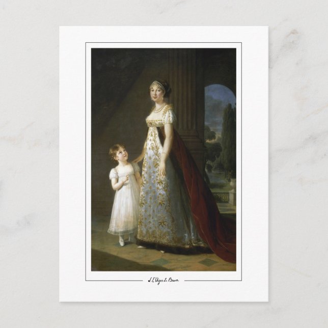 Élisabeth Vigée Le Brun #239 - Carte postale d'art (Devant)
